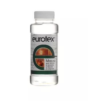 Масло Eurotex для полов и полков в саунах 0.25 л