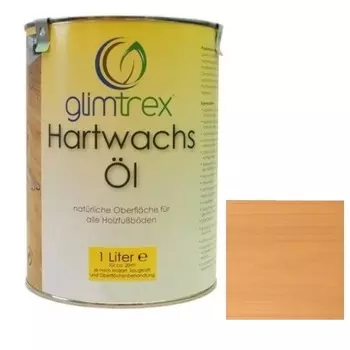 Масло с твердым воском Glimtrex 7542 коричневый 1 л