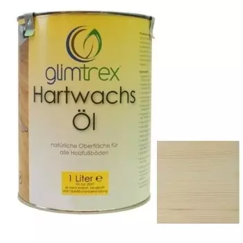 Масло с твердым воском Glimtrex голубой 7423 1 л