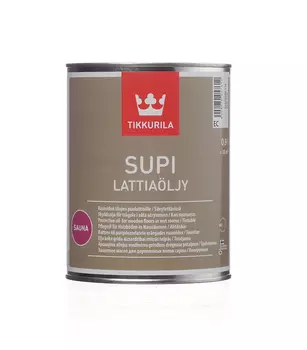 Масло Tikkurila Supi для полов в саунах 0.9 л