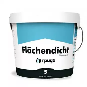 Мастика Грида Flachendicht, 5 кг, битумно-полимерная