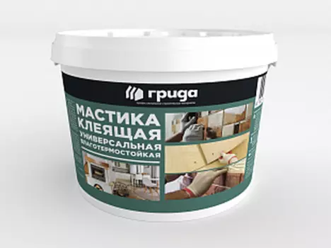 Мастика Грида клеящая термостойкая 20 кг