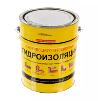 Мастика полиуретановая Alchimica Гипердесмо Классик серая 6 кг