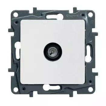 Механизм телевизионной розетки LeGrand Etika белый
