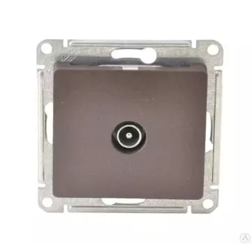 Механизм телевизионной розетки Schneider Electric Glossa GSL000891 шоколад