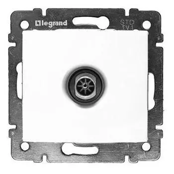 Механизм TV розетки Legrand Valena 774430 оконечный белый
