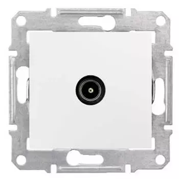 Механизм TV розетки Schneider Electric Sedna SDN3201621 оконечный одноместный белый