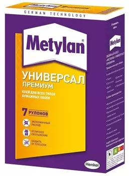 Metylan Универсал Премиум, 150 г, Обойный клей
