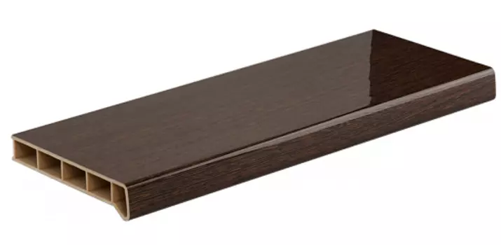 Moeller (венге глянцевый), 40 см, Подоконник ПВХ