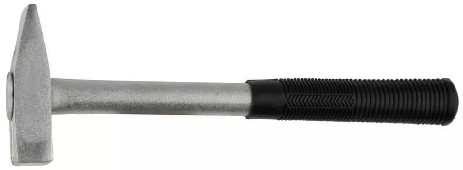 Молоток слесарный с цельнометаллической прорезиненной ручкой 500 г