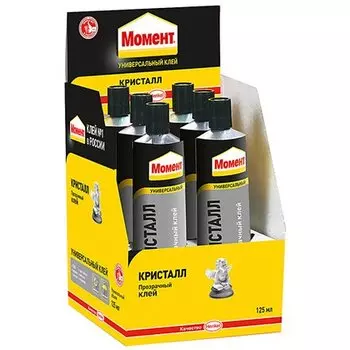 Момент Кристалл, 125 мл, Бытовой клей
