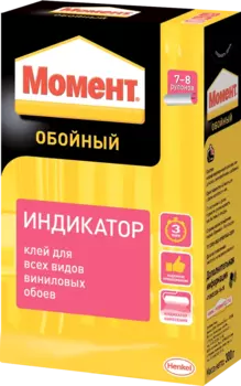 Момент Винил Индикатор 300 г, Обойный клей для виниловых обоев