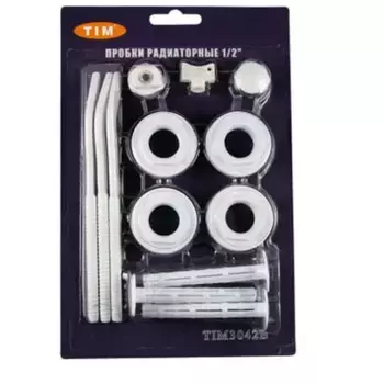 Комплект монтажный для радиатора TIM 1/2"