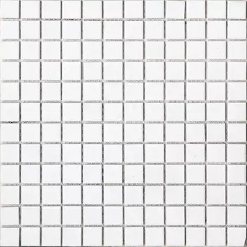 Мозаика Caramelle La Luna белый моноколор 300х300х6 мм из керамогранита