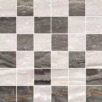 Мозаика из керамогранита Vitra Bergamo K9466278LPR1VTE0 Теплый Микс 300х300 мм