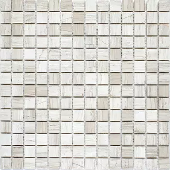 Мозаика STARMOSAIC Grey Polished серый мрамор 305х305х4 мм из натурального камня полированный