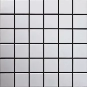 Мозаика STARMOSAIC White Matt белая матовая 306х306х6 мм керамическая