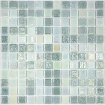 Мозаика VIDREPUR Perla Green с перламутром 317х317х4 мм стеклянная
