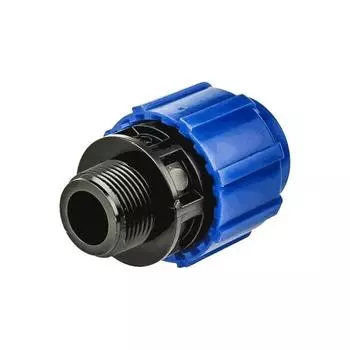 Муфта компрессионная ПЭ НР Дн 40х1" напорная ТПК-АКВА 50030140