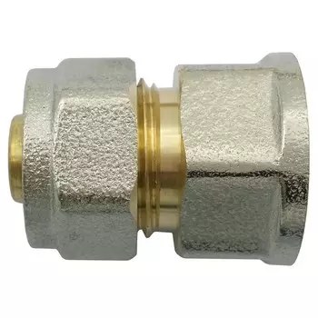 Муфта латунная Aquasfera 7002-07 Дн 32 мм 1 дюйм с внутренней резьбой