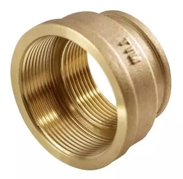 Муфта латунная переходная ДУ 32х20 1-1/4"х3/4" ВР-НР