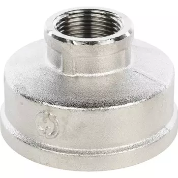 Муфта переходная Stout SFT-0006-000234 2х3/4 дюйма никелированная с внутренней резьбой