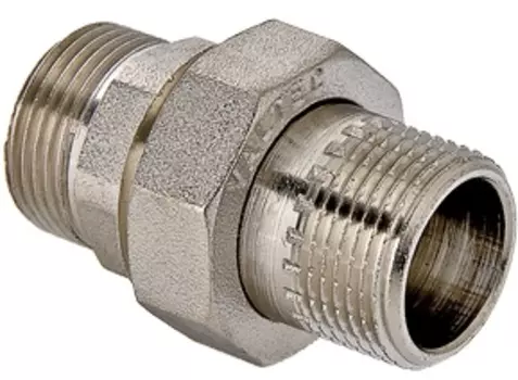 Муфта разъемная американка комбинированная прямая Valtec D3/4″ наружная резьба
