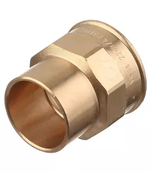 Муфта В-пайка Viega медь 22х3/4"