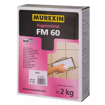 Murexin FM 60, 2 кг, Затирка для средних швов антрацит