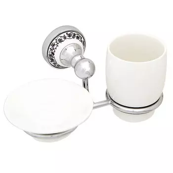 Мыльница со стаканом Fixsen Bogema FX-78506+08