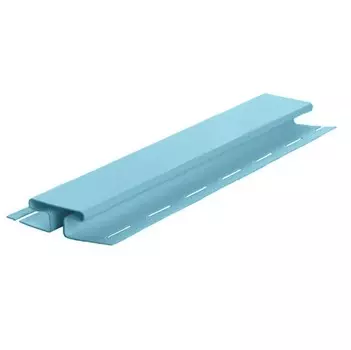 Н-профиль соединительный Tecos голубой 3050 мм