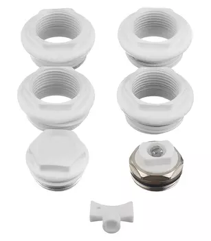 Набор для монтажа радиаторов Global 1"х3/4"