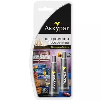 Набор для ремонта Аккурат прозрачный универсальный