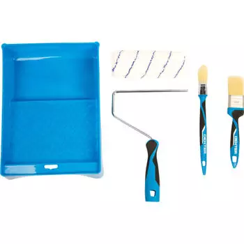 Набор малярный Dexter кисти кювета и валик 250 мм