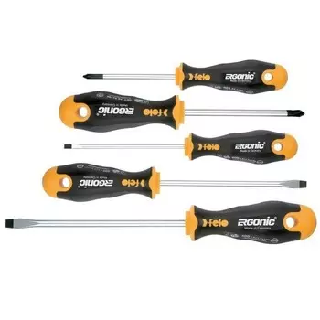 Набор отверток Felo Ergonic SL/PZ 5 шт