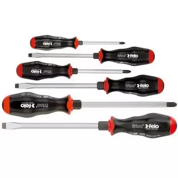 Набор отверток Felo SL/PH с шестигранным лезвием 6 шт