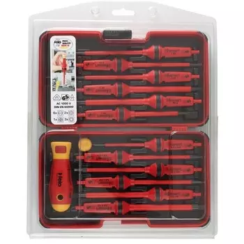 Набор стержней диэлектрических Felo SL/PH/PZ/Tx и рукоятка E-Smart 14 шт в блистере