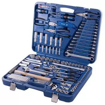 Набор универсального инструмента кейс КОБАЛЬТ1/4 3/8 1/2 130 шт