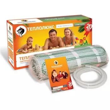 Нагревательный мат двужильный Теплолюкс Tropix MHH-1455 0.5х20 м мощность 1455 Вт
