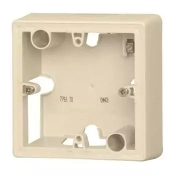 Накладная коробка для розетки 776131 LeGrand Valena цвет бежевый
