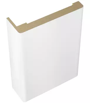 Наличник Г-образный Ольсен телескопический экошпон белый 70х25х2200 мм 1 шт