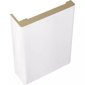 Наличник прямой VellDoris NEXT ALTO телескопический экошпон белый эмалит 70х25х2200 мм 1 шт