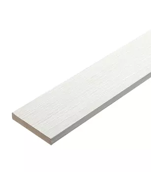 Наличник прямой VISION экошпон белый дуб 70х10х2200 мм 1 шт