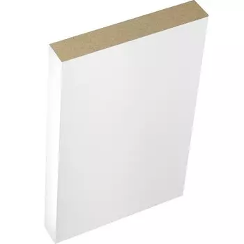 Наличник Velldoris белый ламинированный 2200х58х10 мм