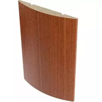 Наличник Verda МДФ полукруглый финиш-пленка итальянский орех 70 мм