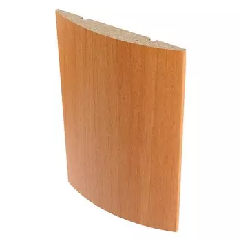 Наличник Verda МДФ полукруглый финиш-пленка миланский орех 2150х70х10 мм