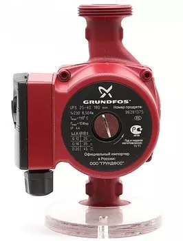 Насос циркуляционный для систем отопления Grundfos UPS 25-40 4 м/2.9 м3