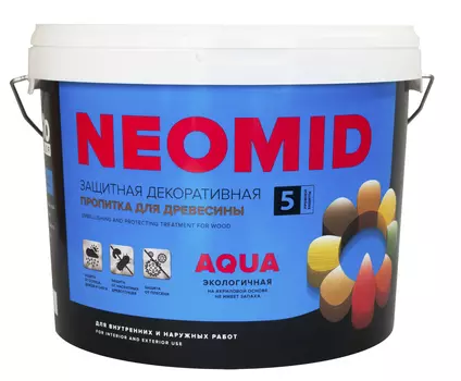 Neomid, 2.3 л, Пропитка деревозащитная