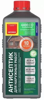 Neomid 440 Eco, 1 л, Антисептик для наружных работ