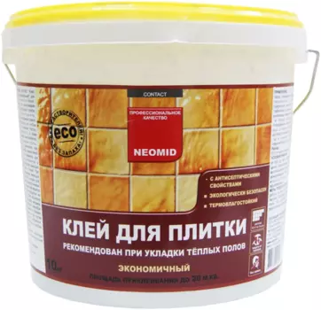 Neomid Экономичный, 10 кг, Клей для плитки